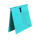 Falken Falken Hängehefter UniReg, 230g/m²-Kraftkarton, kaufm. Heftung, 5er Poly blau