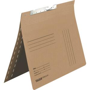 Pendelhefter, für A4, 230g/m² Manila-RC-Krt., kaufm. Heftung, braun