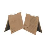 Pendelhefter, für A4, 230g/m² Manila-RC-Krt., kaufm. Heftung, braun