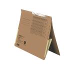Pendelhefter, Natron-RC-Karton, 320 g/qm, DIN A4, 265 x 318 mm, braun