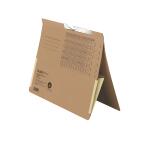 Pendelhefter, Natron-RC-Karton, 320 g/qm, DIN A4, 265 x 318 mm, braun