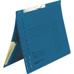 Falken Falken Pendelhefter, für DIN A4, 320g/m² Manila-RC-Krt., Behördenheftung, mit Schlitzstanzung, mit Dehntasche am Rückdeckel blau