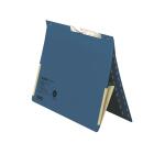 Falken Falken Pendelhefter, für DIN A4, 320g/m² Manila-RC-Krt., Behördenheftung, mit Schlitzstanzung, mit Dehntasche am Rückdeckel blau