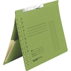 Pendelhefter, für DIN A4, 320g/m² Manila-RC-Krt., Dehntasche grün