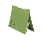 Falken Falken Pendelhefter, für DIN A4, 320g/m² Manila-RC-Krt., Behördenheftung, mit Schlitzstanzung, mit Dehntasche am Rückdeckel grün