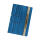 Falken Falken Osenschmalhefter A4, 250g/m² Manila-RC-Kart., 25er banderoliert blau