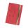 Falken Falken Osenschmalhefter A4, 250g/m² Manila-RC-Kart., 25er banderoliert rot