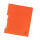 Falken Falken Pendelhefter für DIN A4, 250g/m² Manila-RC-Krt., Behördenheftung, ohne Schlitzstanzung orange