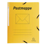 Exacompta Postmappe A4 PP gelb