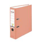 Falken Falken PP-Color-Ordner A4, S80, VEGAN, mit Einsteckschild lachs