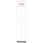 Falken Falken Rückenschild selbstklebend, breit, 60 x 290mm, für Hängeordner, 10er Poly weiß