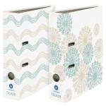 Falken Falken Motivordner PureGreen, Welle & Kreis, 10er sortiert, mit Blauem Engel  Motive sort.