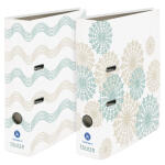 Falken Falken Motivordner PureGreen, Welle & Kreis, 10er sortiert, mit Blauem Engel  Motive sort.