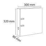 Exacompta Ordner PremTouch 80mm PP Rosa