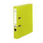 Falken Falken PP-Color-Ordner A4, S50, VEGAN, mit Einsteckschild neon grün