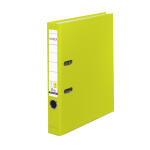 Falken Falken PP-Color-Ordner A4, S50, VEGAN, mit Einsteckschild neon grün