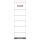 Falken Falken Einsteck-Rückenschild, breit, 54 x 190mm, 10er Poly weiß