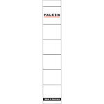 Falken Falken Einsteck-Rückenschild, schmal, 30 x 190mm, 10er Poly weiß