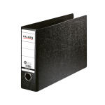 Falken Falken Ordner A4 quer, N80, Hartpappe schwarz