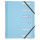 Exacompta Fächermappe PP 6F Chrom.Pastel