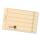 Trennblätter A5quer, 180g/m² , Lochrand hinterklebt, 100er chamois