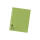Falken Falken Trennblätter, 24 x 30cm, 230g/m², durchgefärbt, 100er Poly grün