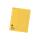 Falken Falken Trennblätter, 24 x 30cm, 230g/m², durchgefärbt, 100er Poly gelb