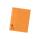 Trennblätter, 24 x 30cm, 230g/m², durchgefärbt, 100er Poly orange