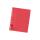 Falken Trennblätter, 24 x 30cm, 230g/m², durchgefärbt, 100er Poly rot