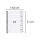 Exacompta Register A5 Karton 10tlg 1-10 weiss
