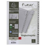 Exacompta Register A4 20tlg A-Z PP grau