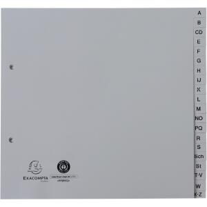 Exacompta Register PP 20Tb A4 grau