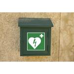 Exacompta Klebeschild Defibrillator 20cm