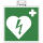 Exacompta Klebeschild Defibrillator 20cm