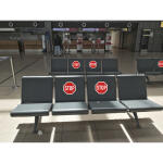 Exacompta Klebeschild Stop 30cm