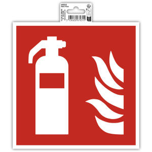 Exacompta Klebeschild Feuerlöscher 20cm