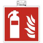 Exacompta Klebeschild Feuerlöscher 20cm