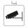Exacompta Klebeschild Videoüberwachung 20cm
