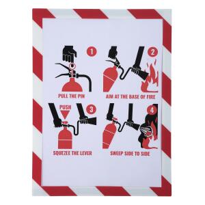 Exacompta Hülle PVC Sicherheit Magnet w/r A4