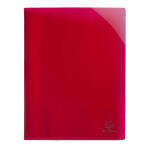 Exacompta Sichtmappe Iderama PP A4 20H rot