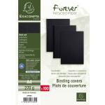 Exacompta Karton Forever schwarz A4 270G 100Bl