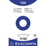 Exacompta Karteikarten 125x200 uni weiß 100St