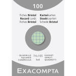 Exacompta NLH Exacompta Karteikarten A7 kariert gr