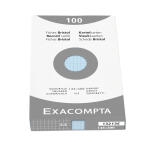 Exacompta Karteikarten 125x200 kar blau 100St