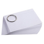 Exacompta Flashcards A7 lin 50St/Pk sort
