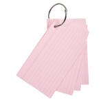 Exacompta Flashcards A6 lin 50St/Pk sort