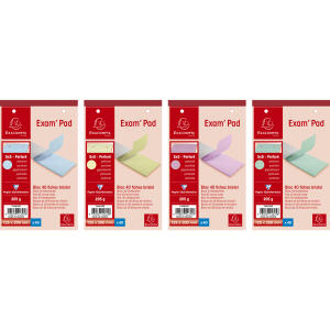 Exacompta Block 40Karteikarten 125x200 kar st