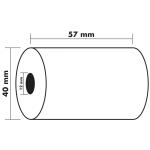 Exacompta Rolle 1lg therm 55g 57x40x12 per 10