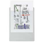 Exacompta Klemmbrett-Pocketclip A4 ws