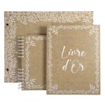 Exacompta Gästebuch 50Bl goldschn 27x22cm Kraft